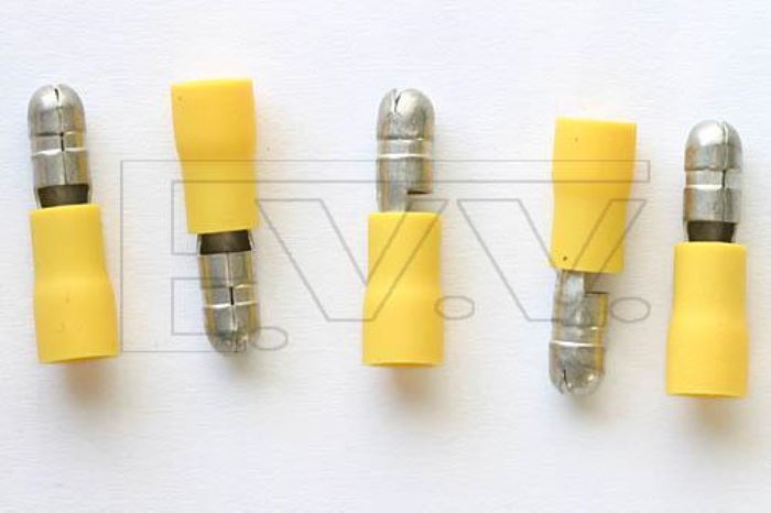 Obrázek zboží konektor kolík kulatý žlutý