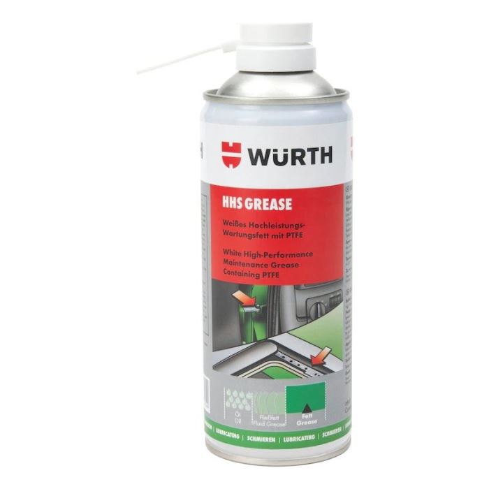Wurth bílé vysoce účinné údržbové mazadlo s PTFE 400ml