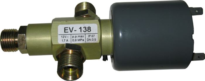 ventil elektromagnet.EV-138 12V Zetor